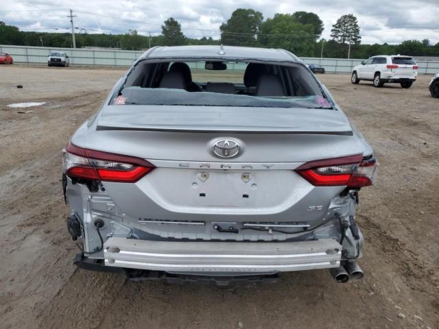 4T1S11AK1RU216534 - 2024 TOYOTA CAMRY SE NIGHT SHADE SILVER photo 6