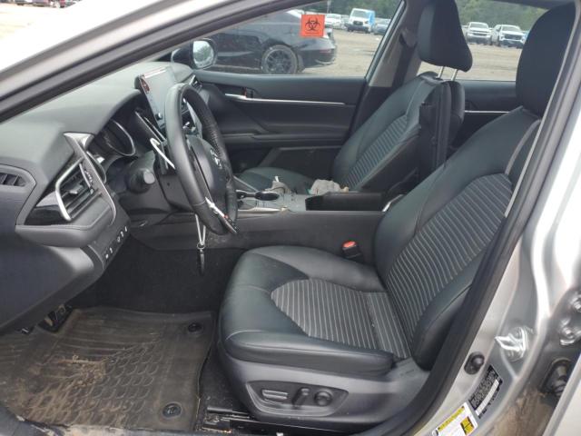 4T1S11AK1RU216534 - 2024 TOYOTA CAMRY SE NIGHT SHADE SILVER photo 7