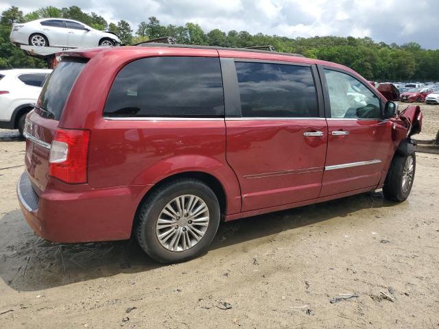 2C4RC1CG7GR221947 - 2016 CHRYSLER TOWN & COU TOURING L RED photo 3