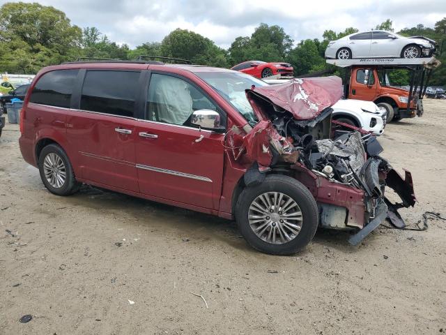 2C4RC1CG7GR221947 - 2016 CHRYSLER TOWN & COU TOURING L RED photo 4