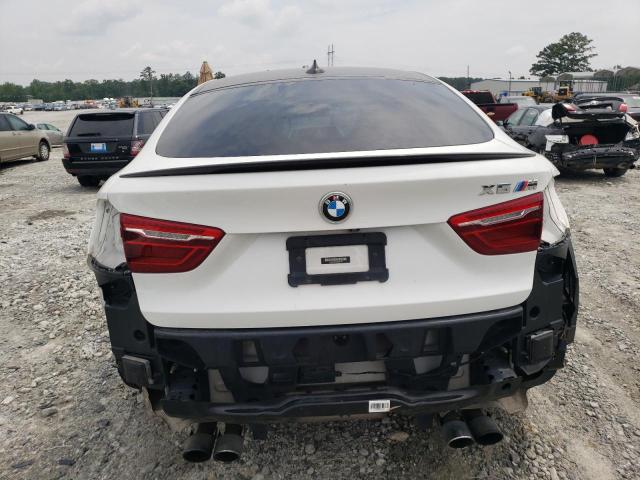 5YMKW8C54G0R43653 - 2016 BMW X6 M WHITE photo 6