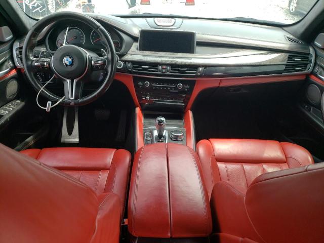5YMKW8C54G0R43653 - 2016 BMW X6 M WHITE photo 8