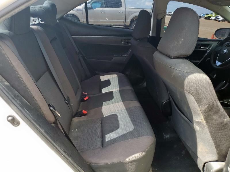 5YFBURHE7KP935106 - 2019 TOYOTA COROLLA L WHITE photo 10