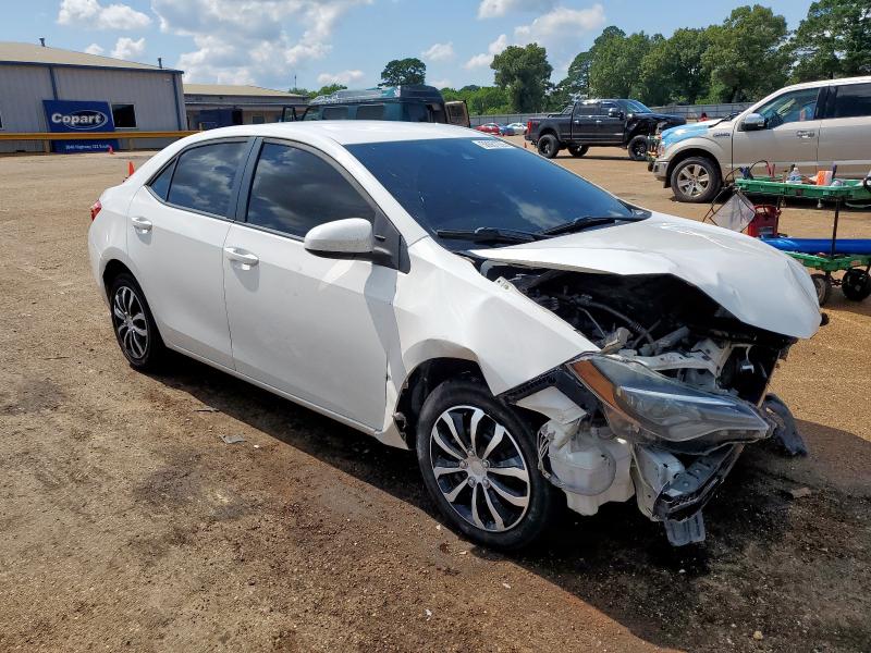 5YFBURHE7KP935106 - 2019 TOYOTA COROLLA L WHITE photo 4