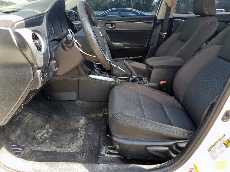 5YFBURHE7KP935106 - 2019 TOYOTA COROLLA L WHITE photo 7