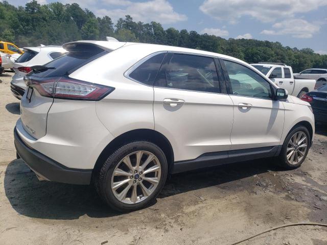 2FMPK4K84JBB55732 - 2018 FORD EDGE TITANIUM WHITE photo 3