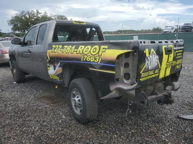1GC2KVCG6DZ299407 - 2013 CHEVROLET SILVERADO K2500 HEAVY DUTY GRAY photo 2