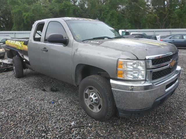 1GC2KVCG6DZ299407 - 2013 CHEVROLET SILVERADO K2500 HEAVY DUTY GRAY photo 4