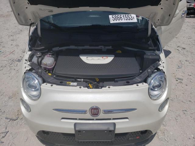 3C3CFFGE9HT647970 - 2017 FIAT 500 ELECTRIC WHITE photo 11