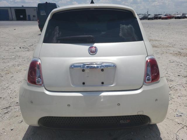 3C3CFFGE9HT647970 - 2017 FIAT 500 ELECTRIC WHITE photo 6