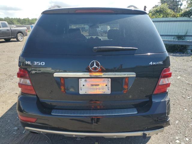 4JGBB8GB2BA635416 - 2011 MERCEDES-BENZ ML 350 4MATIC BLACK photo 6