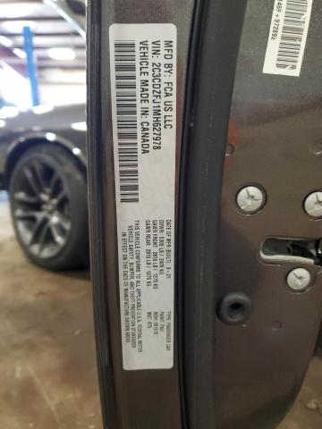 2C3CDZFJ1MH627978 - 2021 DODGE CHALLENGER R/T SCAT PACK BLACK photo 13
