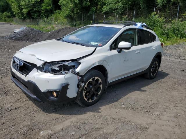 JF2GTAEC5MH374949 - 2021 SUBARU CROSSTREK PREMIUM WHITE photo 1