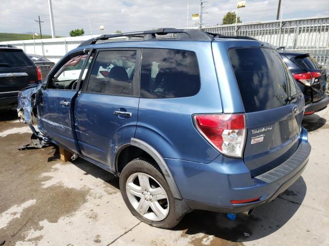 JF2SH6DC0AH905643 - 2010 SUBARU FORESTER 2.5X LIMITED BLUE photo 2