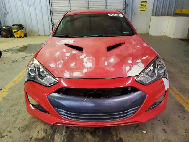 KMHHT6KD8DU089999 - 2013 HYUNDAI GENESIS CO 2.0T RED photo 5