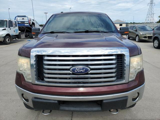 1FTFW1EV4AKA75762 - 2010 FORD F150 SUPERCREW BURGUNDY photo 5