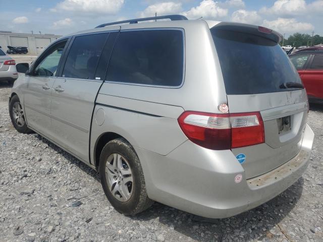 5FNRL38475B008760 - 2005 HONDA ODYSSEY EX GRAY photo 2