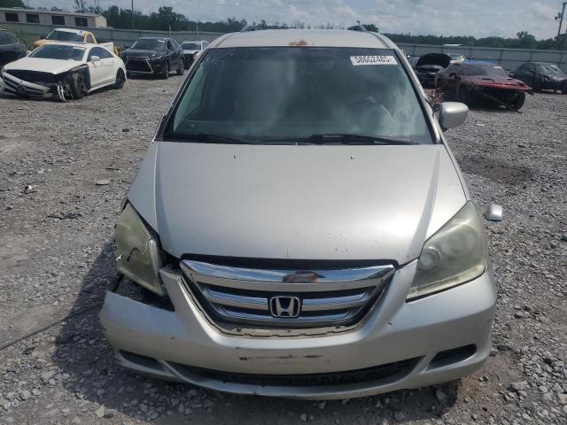 5FNRL38475B008760 - 2005 HONDA ODYSSEY EX GRAY photo 5