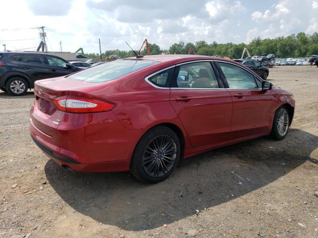 3FA6P0HD8ER161464 - 2014 FORD FUSION SE MAROON photo 3