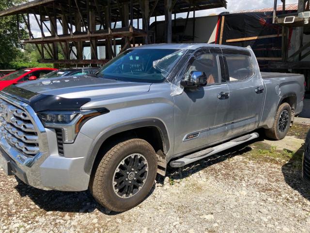 5TFMA5EC7RX027067 - 2024 TOYOTA TUNDRA CREWMAX PLATINUM 银色 照片 2