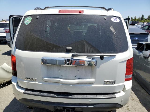 5FNYF4H92CB056040 - 2012 HONDA PILOT TOURING WHITE photo 6