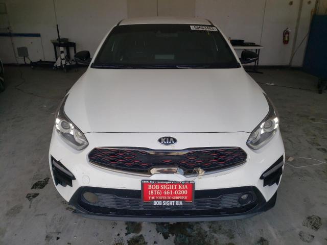 3KPF34AD3ME423517 - 2021 KIA FORTE GT LINE WHITE photo 5