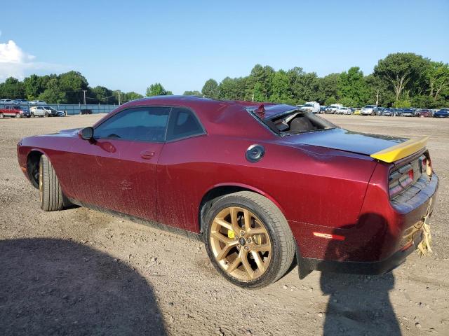 2C3CDZAG0MH564013 - 2021 DODGE CHALLENGER SXT MAROON photo 2