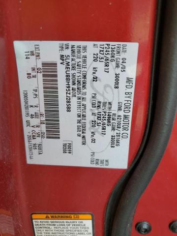 5LMEU88H95ZJ28588 - 2005 LINCOLN AVIATOR 栗色 照片 13