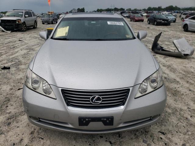 JTHBJ46G172052512 - 2007 LEXUS ES350 350 SILVER photo 5