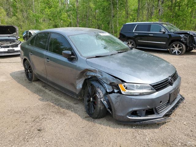 3VW2K7AJXDM405009 - 2013 VOLKSWAGEN JETTA BASE CHARCOAL photo 4