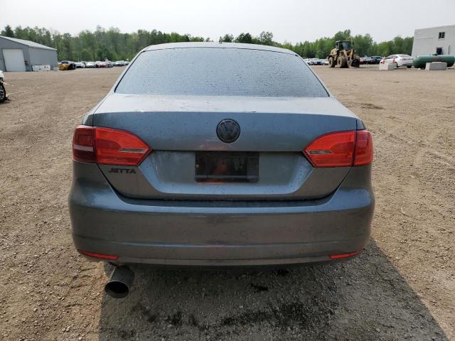 3VW2K7AJXDM405009 - 2013 VOLKSWAGEN JETTA BASE CHARCOAL photo 6