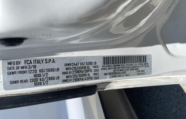 ZFBERFBB5J6J55867 - 2018 RAM PROMASTER SLT 白色 照片 10