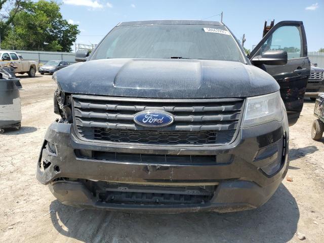 1FM5K8AR0HGB92966 - 2017 FORD EXPLORER POLICE INTERCEPTOR Qara foto 5