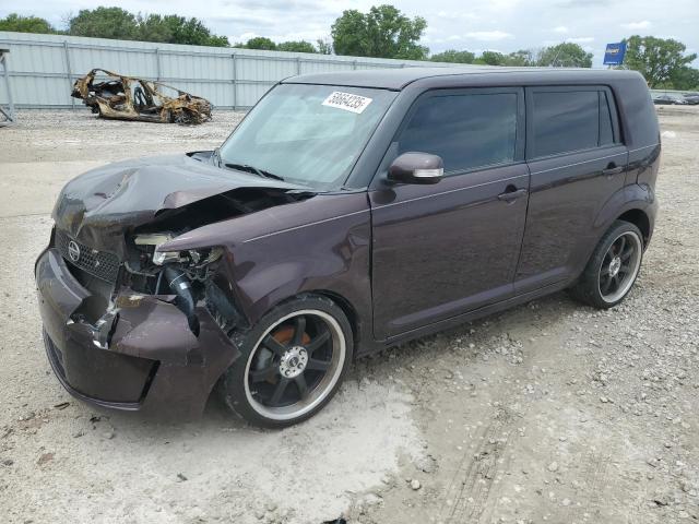 JTLKE50E481005053 - 2008 TOYOTA SCION XB 栗色 照片 1
