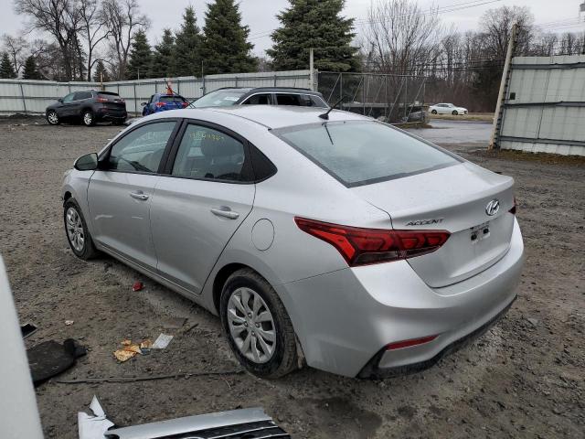 3KPC24A3XKE064807 - 2019 HYUNDAI ACCENT SE SILVER photo 2