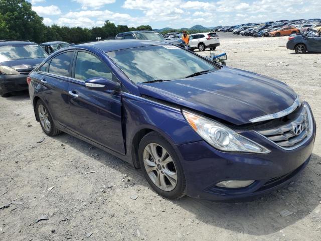 5NPEC4AB0BH290847 - 2011 HYUNDAI SONATA SE BLUE photo 4