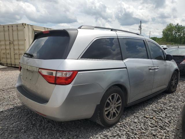 5FNRL5H65BB097933 - 2011 HONDA ODYSSEY EXL 银色 照片 3