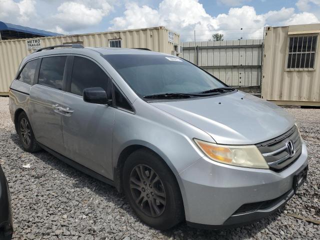 5FNRL5H65BB097933 - 2011 HONDA ODYSSEY EXL 银色 照片 4