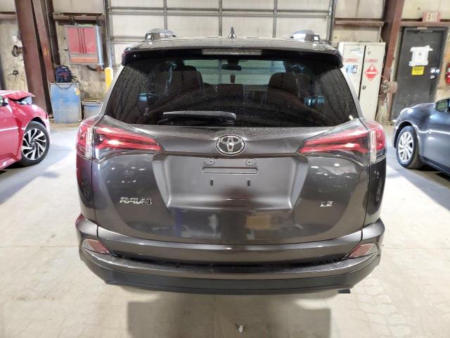 JTMZFREV1JJ727481 - 2018 TOYOTA RAV4 LE GRAY photo 6