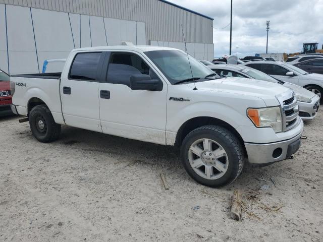 1FTFW1EF0EFA38828 - 2014 FORD F150 SUPERCREW WHITE photo 4