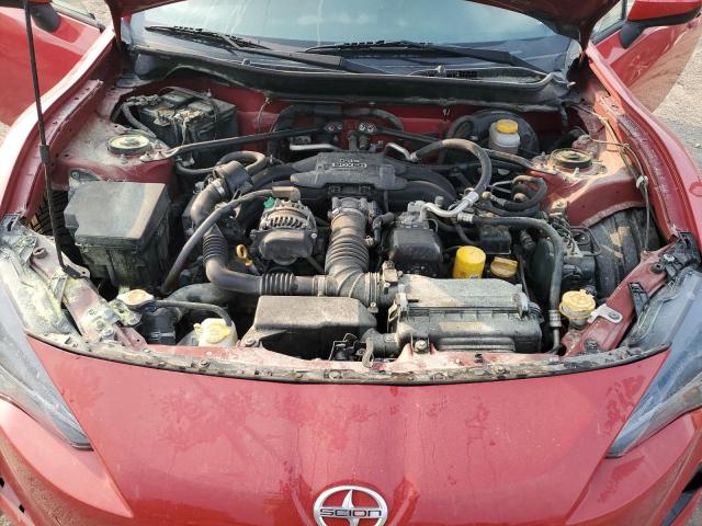 JF1ZNAA13D2723704 - 2013 TOYOTA SCION FR-S RED photo 11