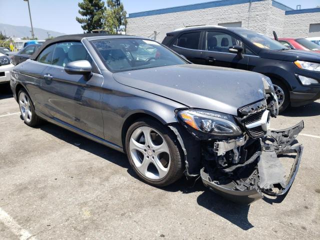 WDDWK4KB3HF435488 - 2017 MERCEDES-BENZ C 300 4MATIC GRAY photo 4