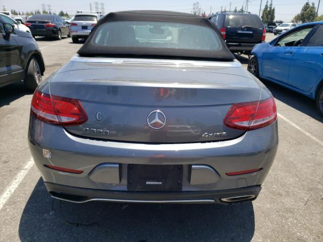 WDDWK4KB3HF435488 - 2017 MERCEDES-BENZ C 300 4MATIC GRAY photo 6