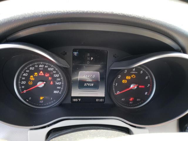 WDDWK4KB3HF435488 - 2017 MERCEDES-BENZ C 300 4MATIC GRAY photo 9