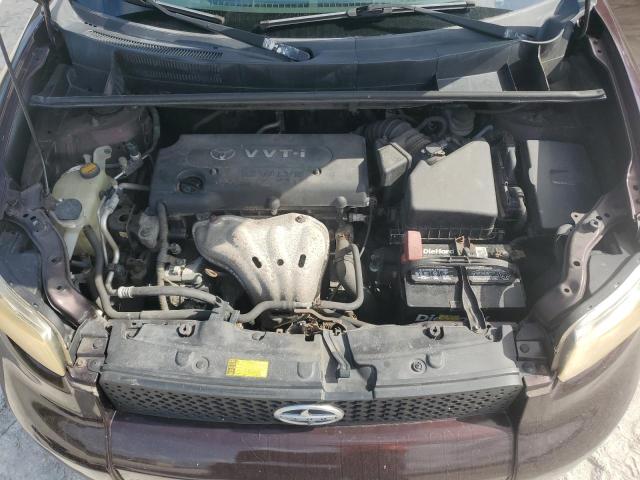 JTLKE50E281026600 - 2008 TOYOTA SCION XB MAROON photo 11