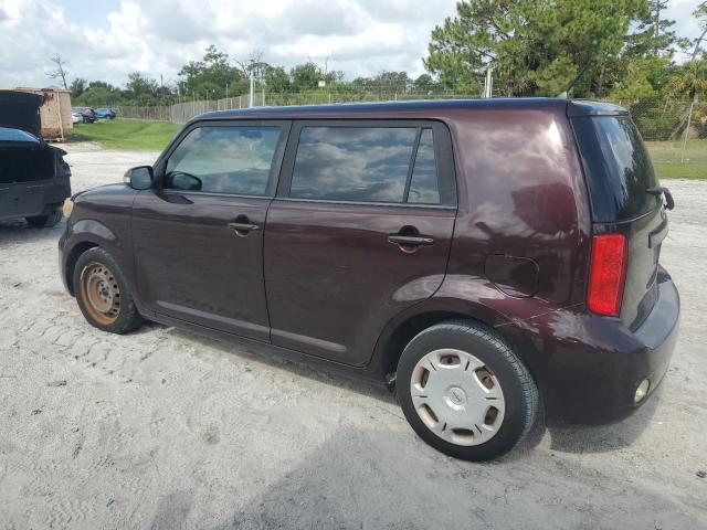 JTLKE50E281026600 - 2008 TOYOTA SCION XB MAROON photo 2