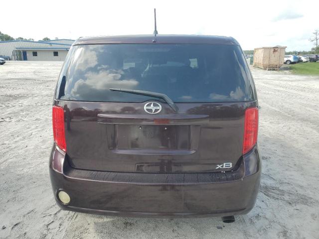 JTLKE50E281026600 - 2008 TOYOTA SCION XB MAROON photo 6