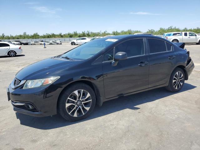 19XFB2F95DE217045 - 2013 HONDA CIVIC EXL შავი ფოტო 1