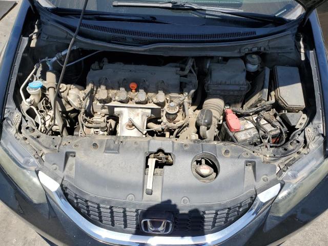 19XFB2F95DE217045 - 2013 HONDA CIVIC EXL შავი ფოტო 11
