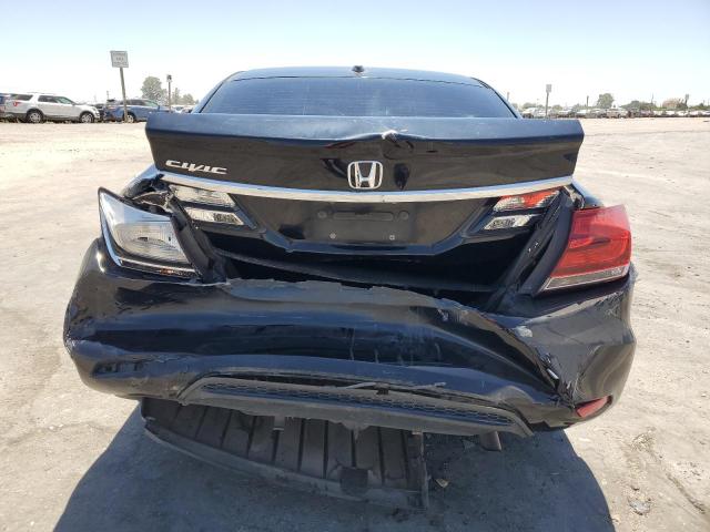 19XFB2F95DE217045 - 2013 HONDA CIVIC EXL შავი ფოტო 6